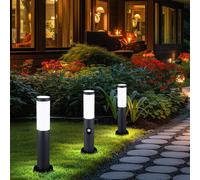 Außenstehlampe Borne Lumineuse Lampe de Jardin Détecteur Mouvement Anthracite H
