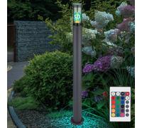 Außenstehlampe Jardin Terrassenleuchte Variateur Télécommande Anthracite LED