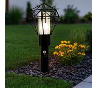 Außenstehlampe Lampe Itinéraires de Jardin LED Détecteur Mouvement Terrasses H