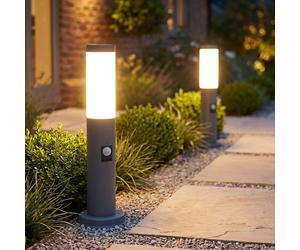 Außenstehlampe Lampe Itinéraires Terrasses Détecteur de Mouvement Jardin H 45 CM