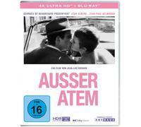 Außer Atem (4K-UHD+Blu-ray) (4K UHD Blu-ray) Jean Seberg Jean-Paul Belmondo