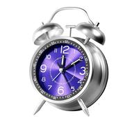 Aussi Colle Salle Baggi - Clocco Chied Demander, Usine De Quartz Silencieux, Design Rétro Vintage, Cadran Simple | Ancien Réveil Avec Une Double Cloche Et Une De Quartz Pour Les Jeunes Paren