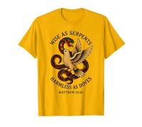 Aussi Sage Que des Serpents, Inoffensif comme Une Colombe, Le chrétien Jésus est Roi T-Shirt