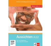 Aussichten in Sechs Banden: Kurs- Und Arbeitsbuch A2.2 & Audio-Cds (2) & DVD (German Edition) by Author(2010-11-30)
