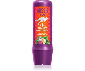 Aussie 1 Minute Miracle Repair Rescue masque nourrissant intense pour cheveux secs et abîmés 250 ml