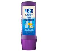 Aussie 3 Minute Miracle Deep Hydration Soin Intensif Vegan, Hydratation Intense, Pour Cheveux Très Secs, Èpais Et Bouclés - À L’Huile D’Avocat, De Jojoba Et De Noix De Macadamia, 225 ml