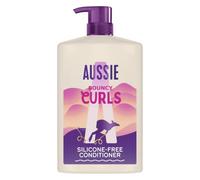 Aussie Bouncy Curls Après-Shampooing Cheveux Bouclés Hydratant 1000ml | Boost Hydratant Quotidien Pour Cheveux Bouclés et Ondulés. Avec Huiles de Jojoba, Coco et Macadamia. Ne Alourdit Pas, Végane.