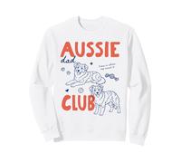 Aussie Dad Club Australian Shepherd Dog Owner Fathers Day Sweatshirt