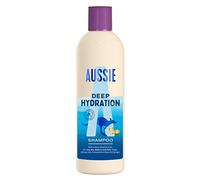 Aussie Deep Hydration Shampoing Vegan Ultra-Riche - Hydratation Intense - Pour Cheveux Très Secs, Épais Et Bouclés - À L’Huile D’Avocat, De Jojoba Et De Noix De Macadamia, 300 ml