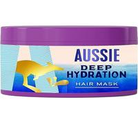 Aussie Deep Hydration Vegan Mask Intensive Moisture for Very Dry, Thick, and Curly Hair with Avocado, Jojoba, and Macadamia Oil 450ml