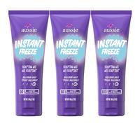 Aussie Instant Freeze Sculpting Maximum Hold Hair Gel à l'huile de jojoba, au calice de mer et à l'aloe australien, 7 oz (lot de 3)