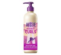 Aussie Lotion Bouncy Curls 235ml, Lisse, renforce et démêle les cheveux bouclés, Protection contre les frisottis pendant 48H, Léger, À l'huile de noix de macadamia australienne