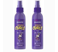 Aussie Miracle Curls Refresher Pompe de 5,7 onces (prise maximale) (170 ml) (paquet de 2)
