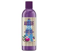 Aussie Shampoing Vegan, SOS Save My Long Hair, Nourrit, Hydrate, Fait Briller, Huiles de Noix de Macadamia, Cheveux longs et abîmés, Shampoing Non Testé sutr Animaux, Packaging Recyclable, 290ml