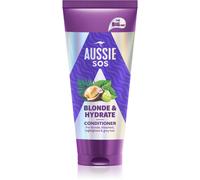 Aussie SOS Blonde & Hydrate après-shampoing hydratant pour cheveux blonds 350 ml