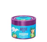 Aussie SOS Hydratation Surpuissante Masque Cheveux 500ml | Apaise le cuir chevelu sec, réhydrate les cheveux, hydratation 100h, formule végane