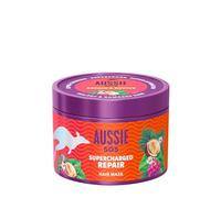 Aussie SOS Réparation Surpuissante Masque Capillaire, 500ml, Aide, Réparer et Protéger les Cheveux Secs et Abîmés, Pour Des Cheveux Doux et Lisses