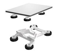 AUSSIFUR Starlink Mini support magnétique pour toit de voiture, mini kit de montage Starlink pour camping-car, camionnette, bateau, yachts (blanc)