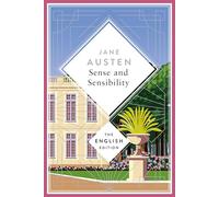 Austen – Sense and Sensibility – Édition spéciale reliée embossée à la feuille d'argent