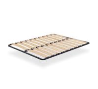 Mon Mobilier Design Austen Sommier Ergonomique à Lattes Larges et Flexibles en Bois de Bouleau 160x200 cm sans Pieds