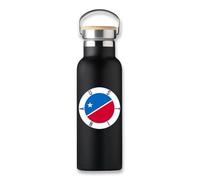 Austin Flag Texas Bouteille isotherme avec emblème de voyage