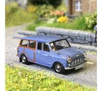 Austin Mini Countryman, bleu, 1960 - BREKINA 15363 - HO 1/87