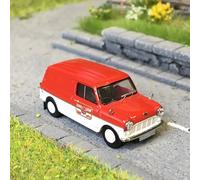 1960 Austin Mini Countryman Gold Leaf Équipe Lotus Rouge/Blanc 1:87 (H0) Brekina