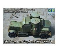 Austin Mk.iv British Armored Car,1914-18 - 1:72e - Master Box Ltd.
