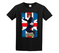 Austin Powers Collection Poster T-Shirt Mens Black Tees Unisex Shirt S
