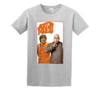 Austin Powers Collection T-Shirt Mens Gray Tees Unisex Shirt M