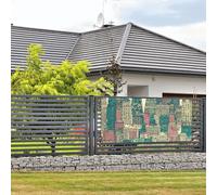 Austin Texas Bannières et panneaux muraux à suspendre avec corde de suspension 89 x 180 cm pour intérieur ou extérieur Nouvel An, remise de diplôme, mariage, fête d'anniversaire