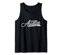 Austin Texas Guitare Country Music Vintage Pride Débardeur