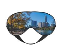 Austin Texas Masque de sommeil pour les yeux bloquant la lumière, bandeau tendance pour homme et femme