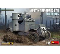 Austin Véhicule Militaire Blindé 3e Série Miniart 1:35 Service Austro-Hongrois