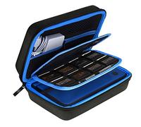 AUSTOR Housse pour Nouveau 3DS XL, 3DS, Noir / Blue