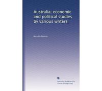 Australia economic and political studies by various writers. 2