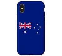 Australia Flag Australian Aussie Union Jack Southern Cross Coque pour iPhone X/XS