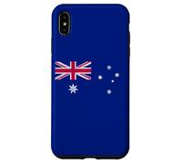 Australia Flag Australian Aussie Union Jack Southern Cross Coque pour iPhone XS Max