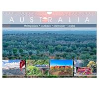 Australia - Metropolises ¿ Outback ¿ Rainforest ¿ Koalas (Wall Calendar 2026 DIN A4 landscape), CALVENDO 12 Month Wall Calendar: Unique landscapes and fascinating metropolises of the 5th continent.