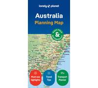 Australia Planning Map 2ed -anglais- - Lonely Planet - Lonely Planet - Atlas / carte