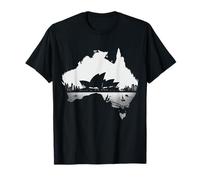Australia Silhouete Tee - Opéra de Sydney - T-shirt souvenir T-Shirt