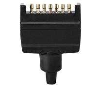 Australian 7 Pin Flat Trailer Plug Connector | Weatherproof ABS for Caravan/Truck/Boat | Standard Male Socket Adapter with Easy Installation