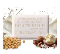 Australian Botanical Soap, Goat's Milk with Soya Bean Oil Pure Plant Oil Soap, 193 g Bar - 1 Count