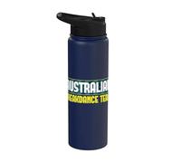 Australian Breakdance Australie Breakdancer australien Stainless Steel Insulated Water Bottle