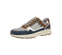 AUSTRALIAN FOOTWEAR Baskets basses 'Connery' bleu foncé / caramel / gris clair / blanc, Taille 42