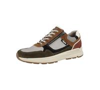 AUSTRALIAN FOOTWEAR Baskets basses 'Connery' umbra / gris clair / olive / blanc, Taille 46