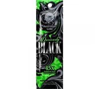 Australian Gold Deviously Black - bronzage, effet 45X, bronzage rapide et profond, hydratation, soins de la peau, set de 3 sachets