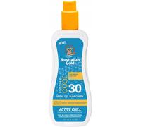 Australian Gold Fresh & Cool Spray Gel Sunscreen SPF30 Non gras, séchage rapide, végétalien, très résistant à l'eau 237 ml