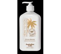 Australian Gold Hemp Nation Cocoa Dreams Lotion Après Soleil Flacon Pompe 535ml