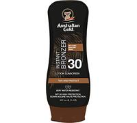 Australian Gold Écran Solaire Haute Protection IP30 Lotion Avec Agent Bronzant Flacon 237ml